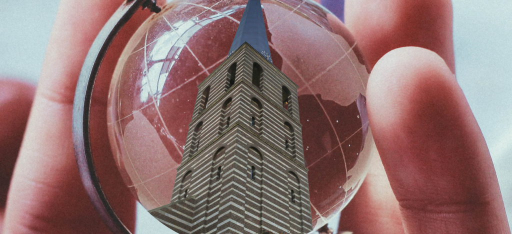 De Kerk, in het midden gelaten