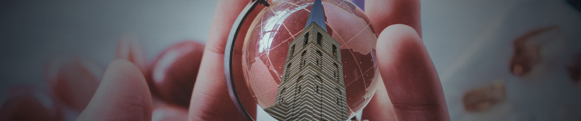 De kerk, in het midden gelaten - Parochie Meijel